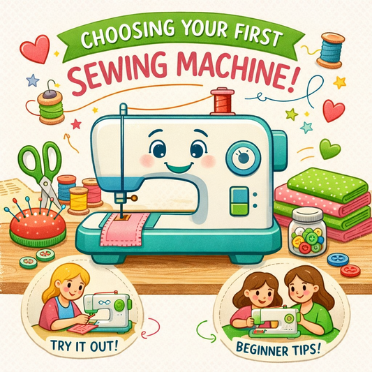 How to choose your first Sewing Machine