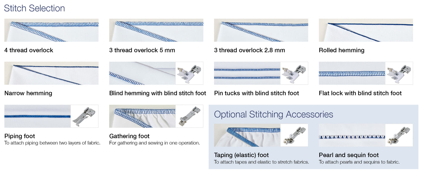 Brother 3034DWT Overlocker
