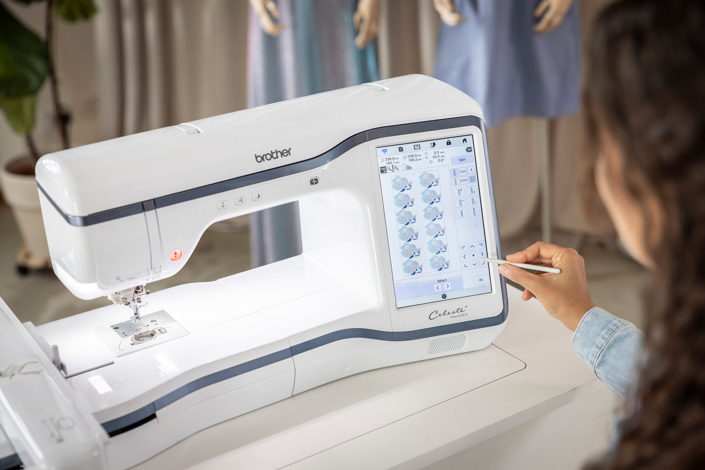 Brother Celeste CX1E Embroidery Machine