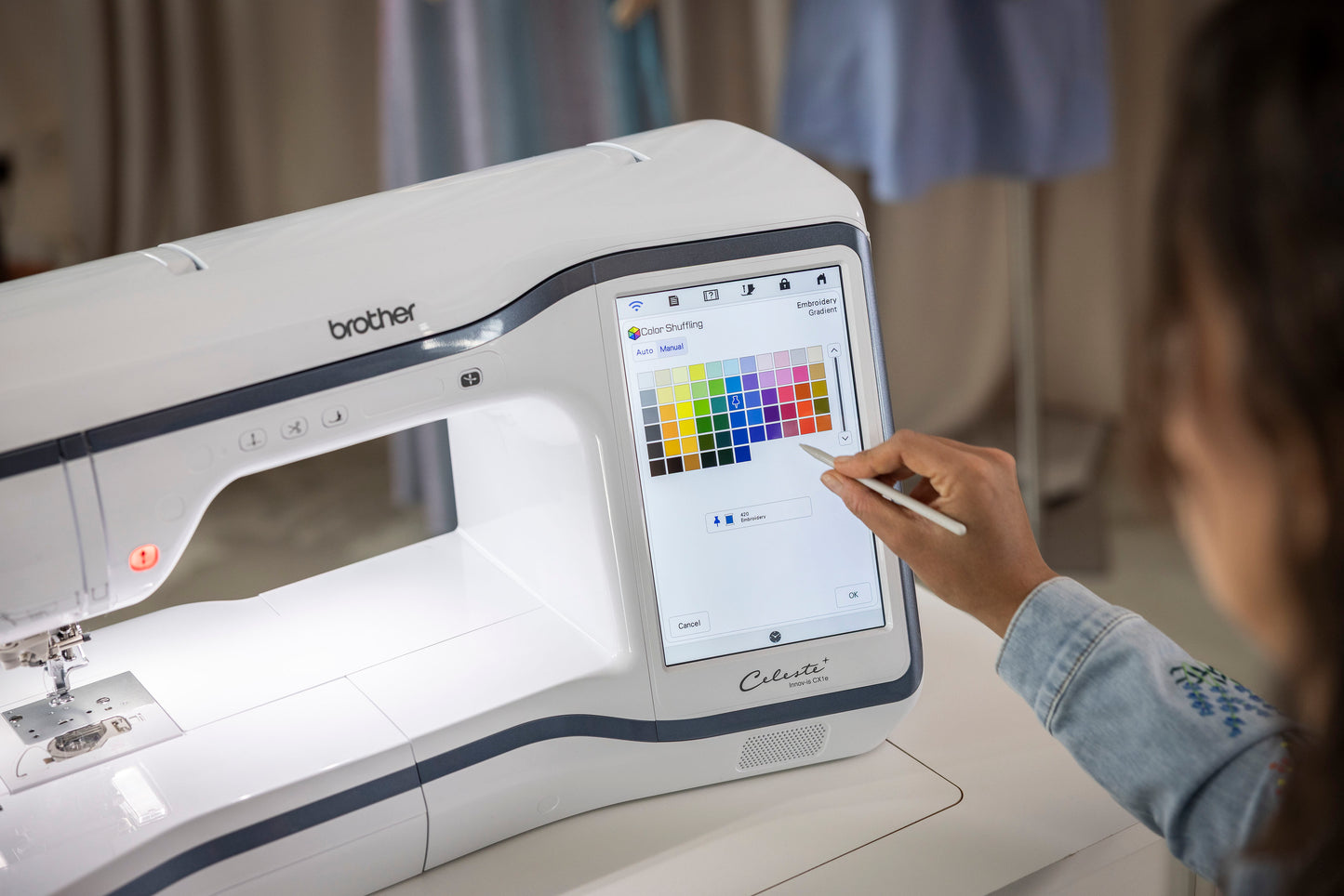 Brother Celeste CX1E Embroidery Machine