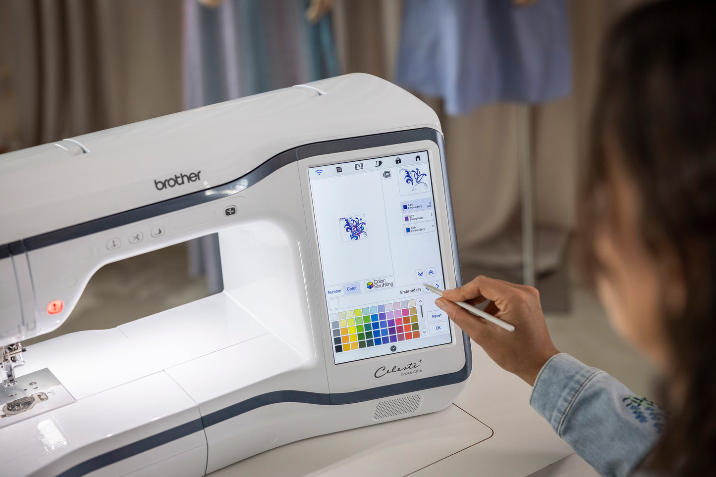 Brother Celeste CX1E Embroidery Machine