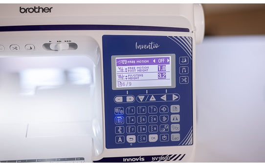 Inventio NV1850Q sewing and quilting machine